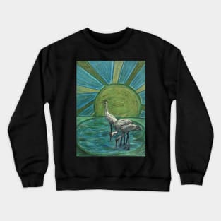 Mr. Golden Sun and friends Crewneck Sweatshirt